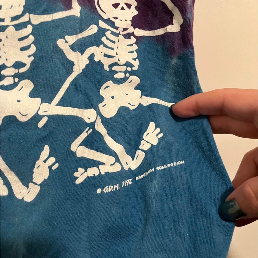 Grateful Dead-Dancing Skeletons 1992 L - Picture 7 of 8